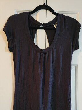 Vintage Sexy Jessica Simpson Backless Shirt Dress